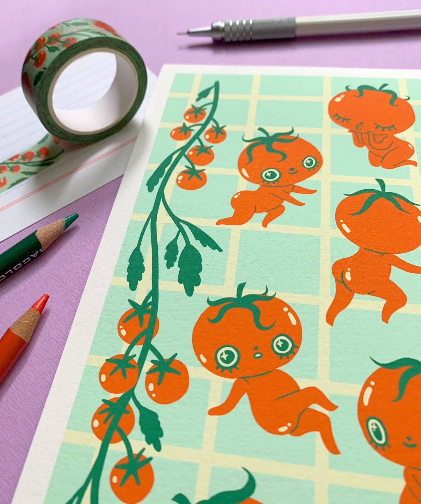 Juicy Tomatoes Print