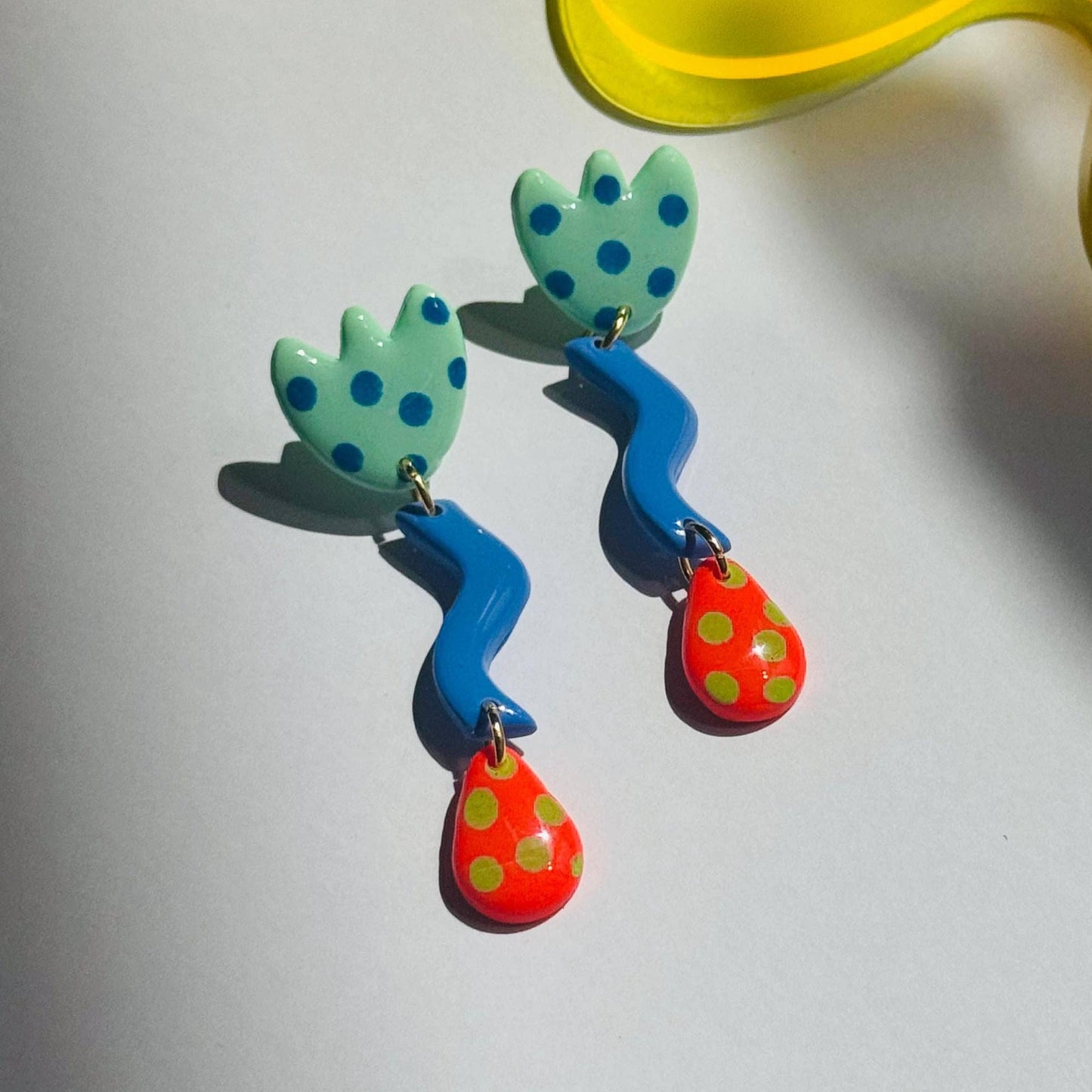 Spotty Tulip Earrings