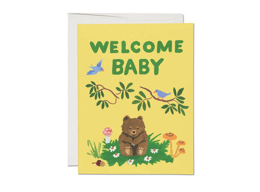 Welcome Baby Cub card