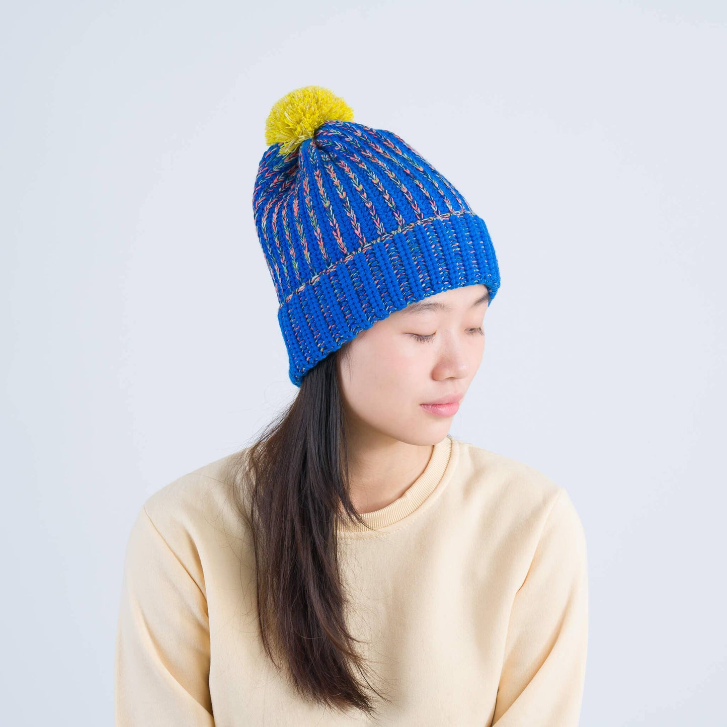 Super Mix Pom Beanie