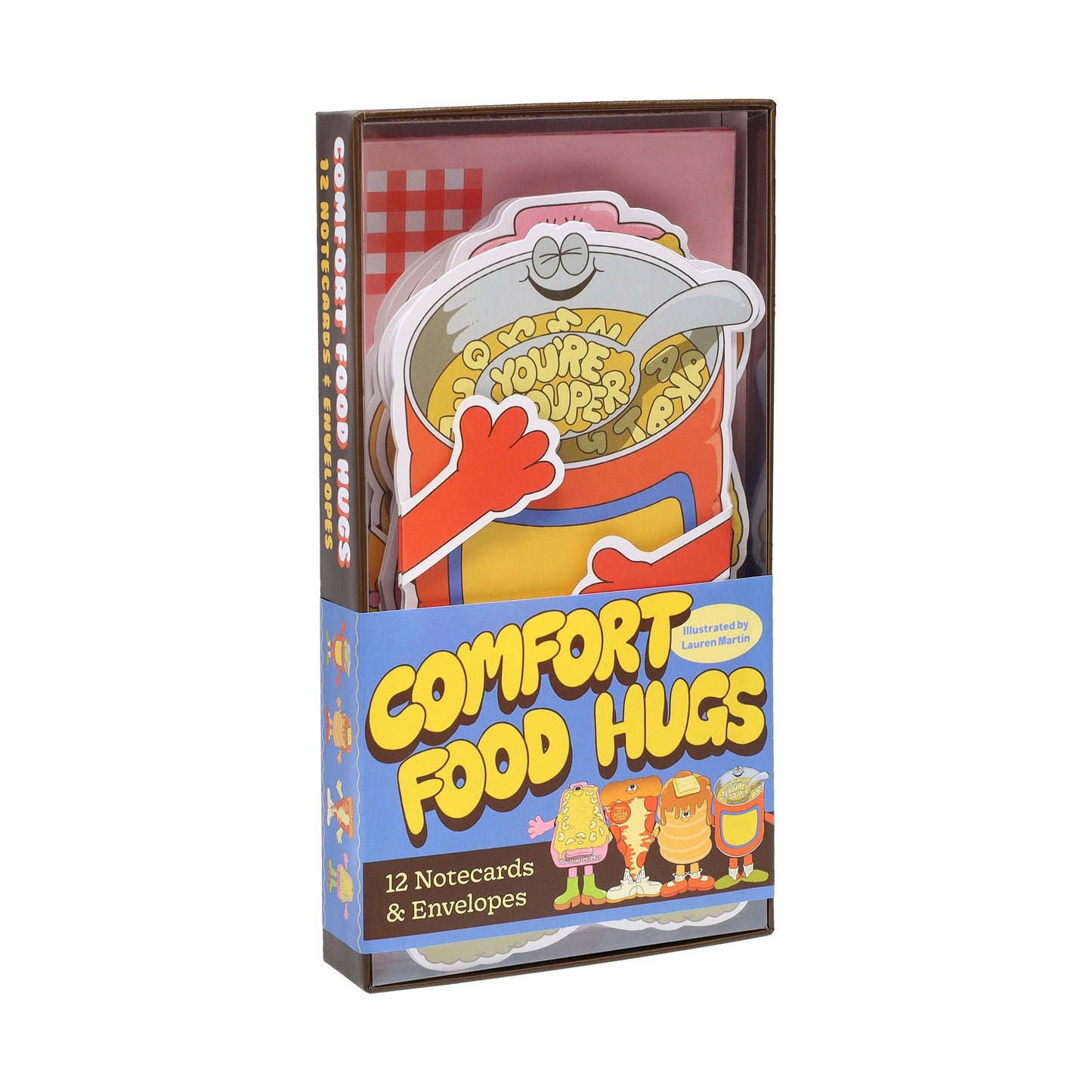 Comfort Food Hugs Notecards