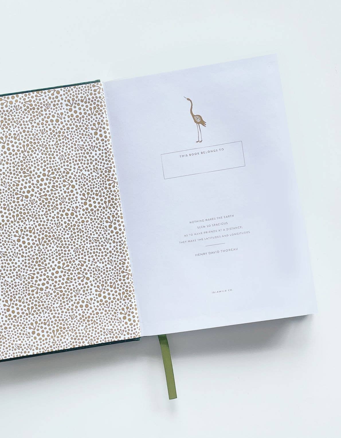 Crane Green Address Book