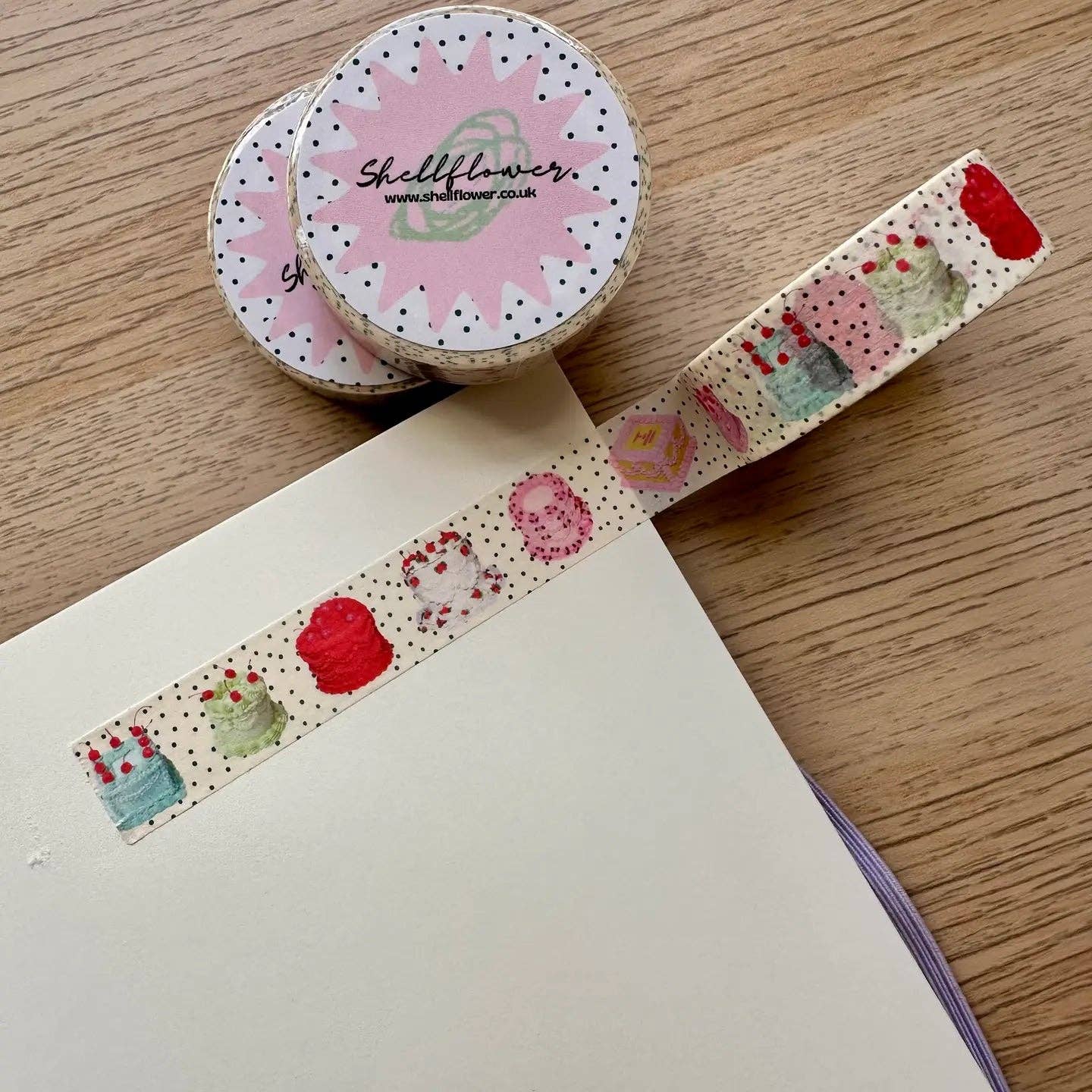 Shellflower Washi Tape