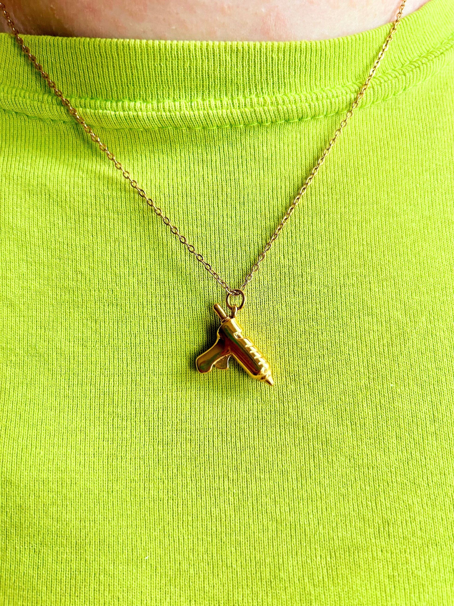 Hot Glue Gun Necklace