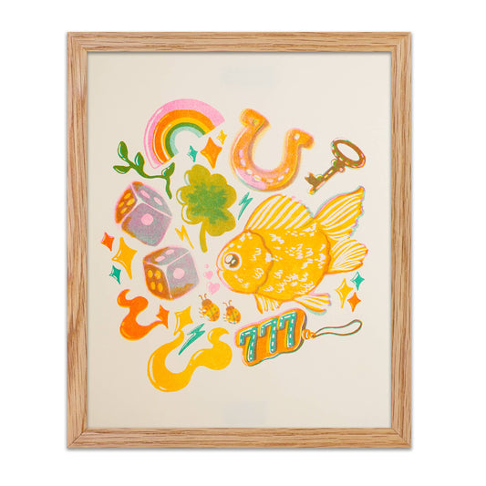 Good Luck Charms print