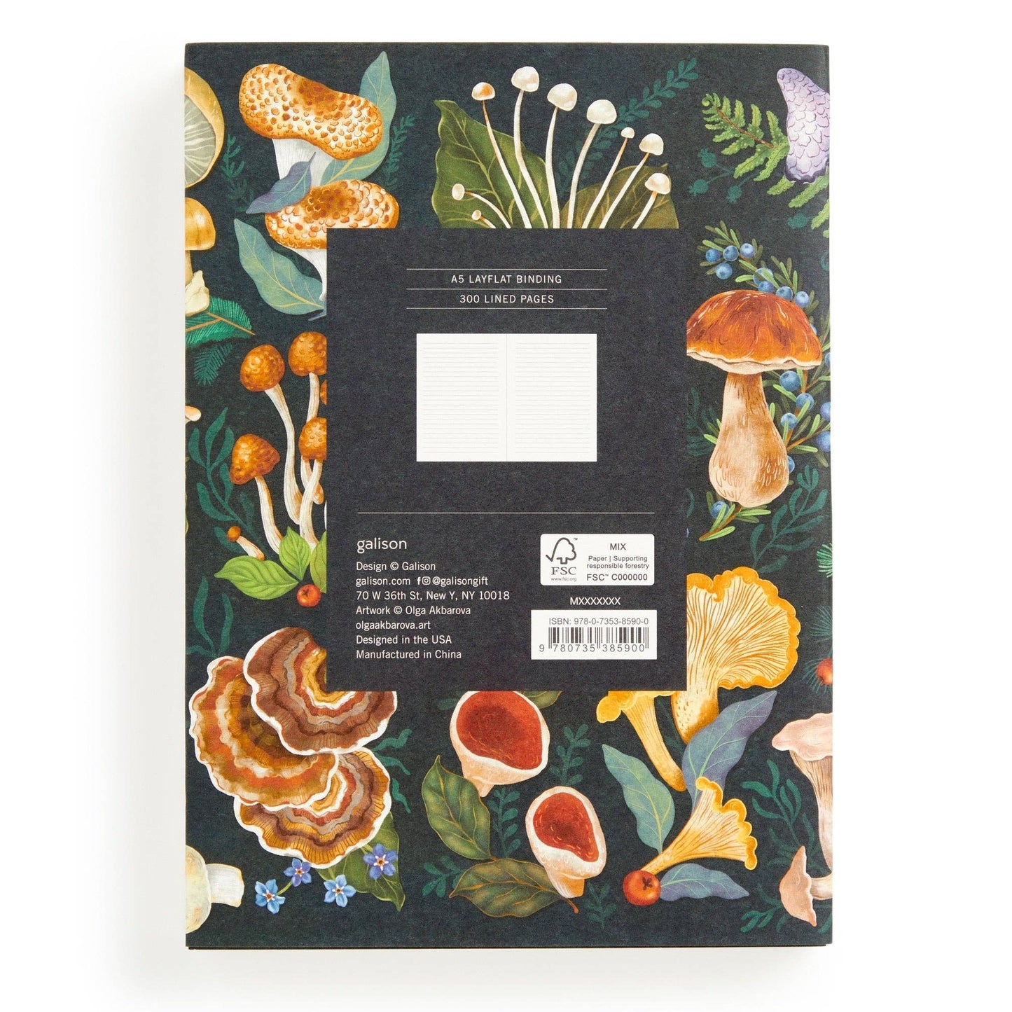 World of Mushrooms Notebook