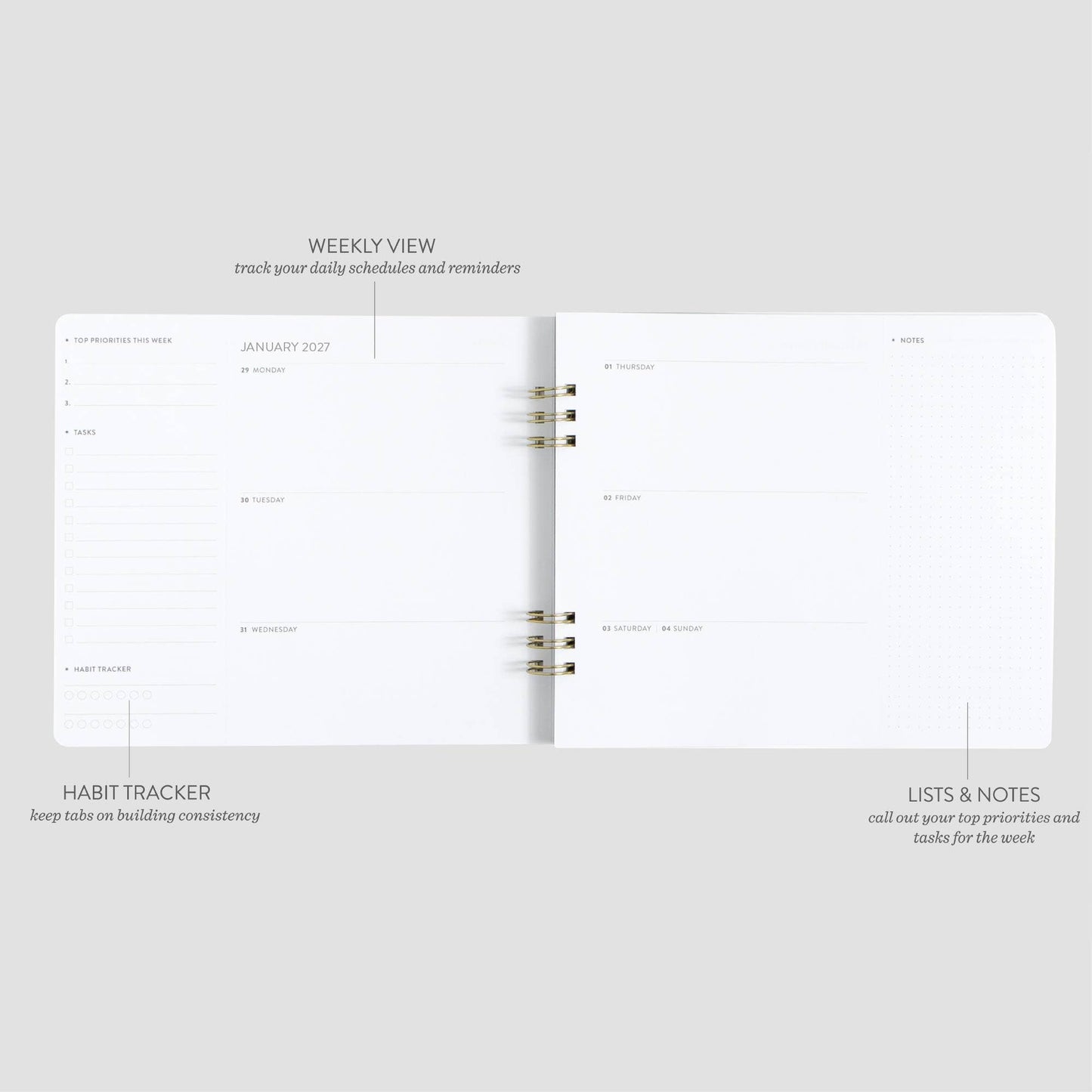 2027 Lilac Pocket Planner