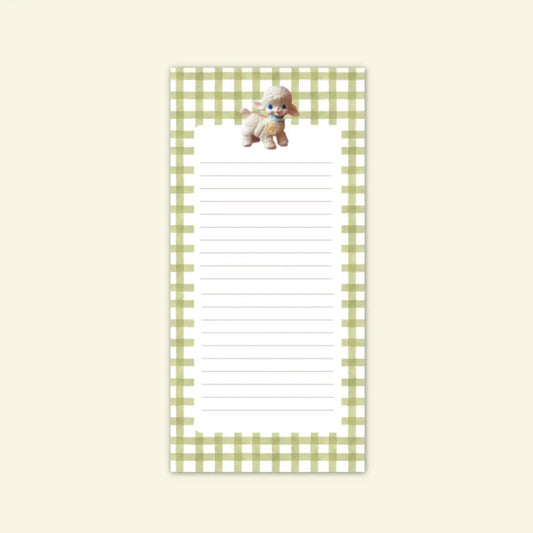 Lamb Memo Pad
