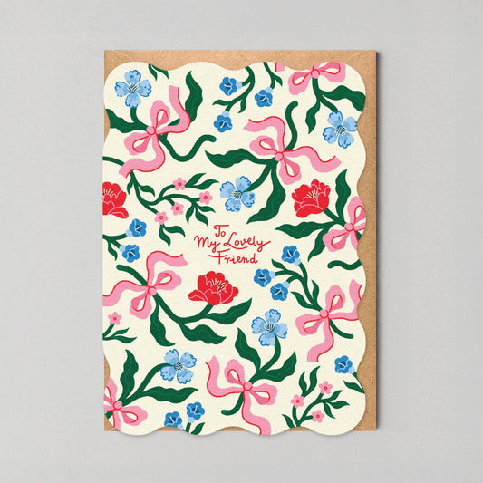 Floral Friendship card