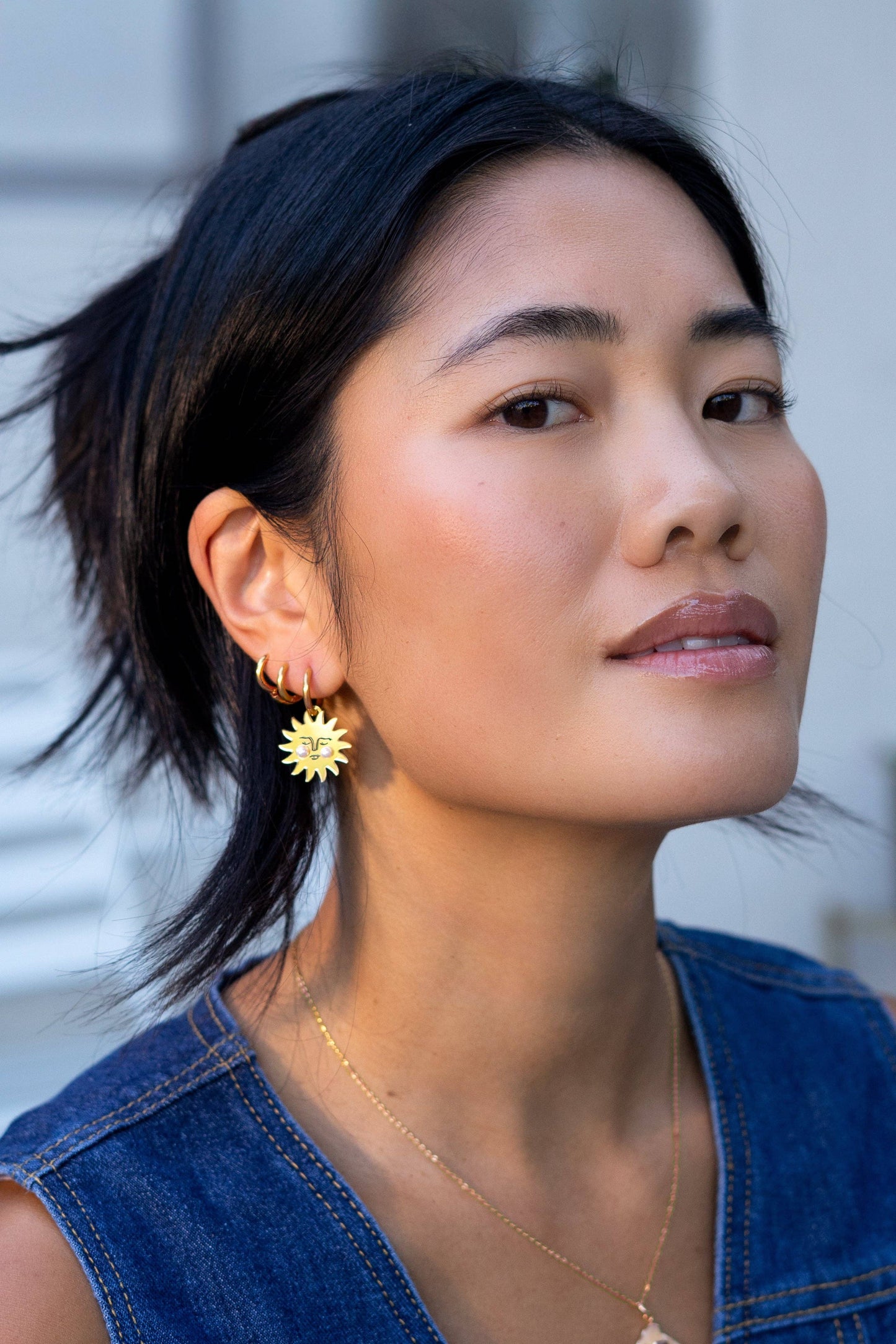 Celestial Hoops Earrings