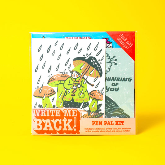 Rain Walk + Crow Pen Pal Kit