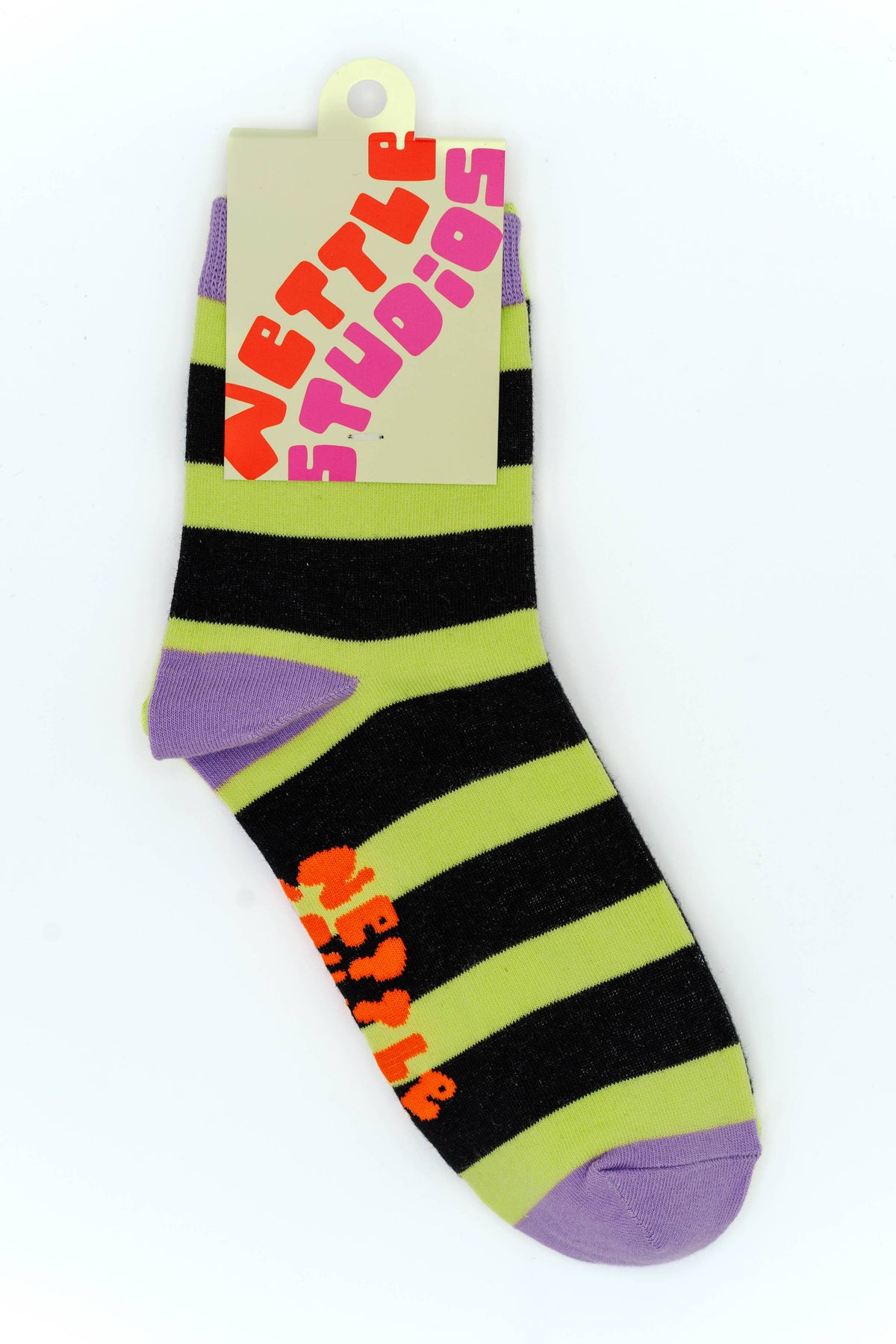 Halloween Witch Stripe Socks