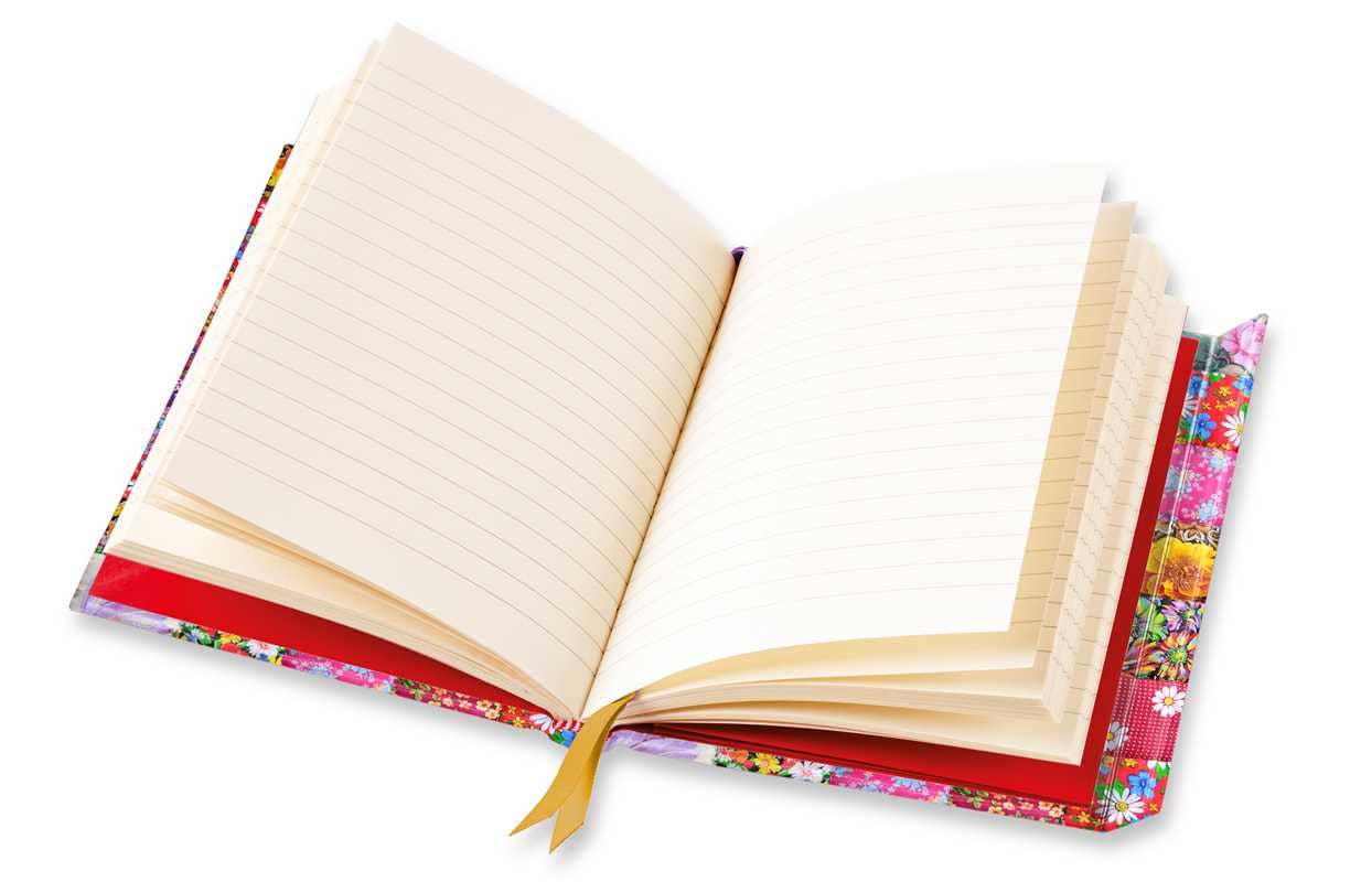 Floral Patchwork Quilt Foiled Journal