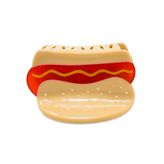 Mini Hot Dog Hair Claw