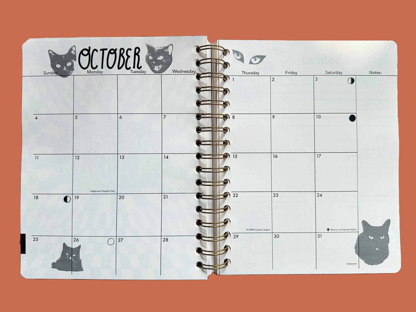 Flower Power Undated Planner