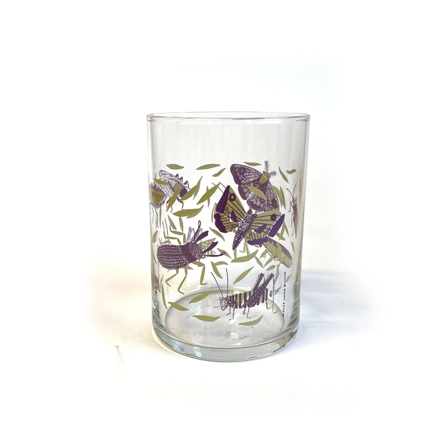 Bug Fan Drinking Glass