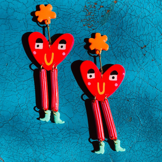 Heart Balloons Earrings