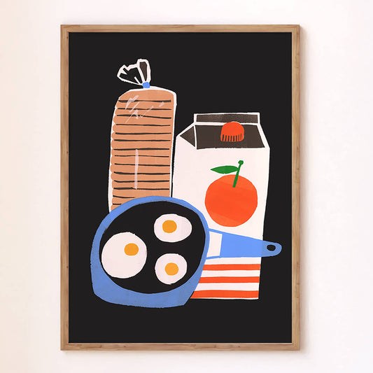 Breakfast print