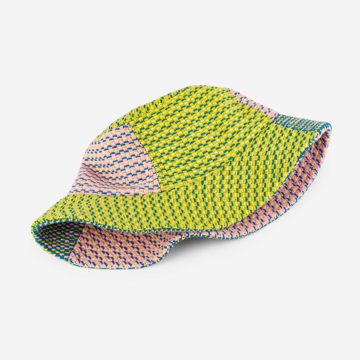 Dashes Knit Bucket Hat