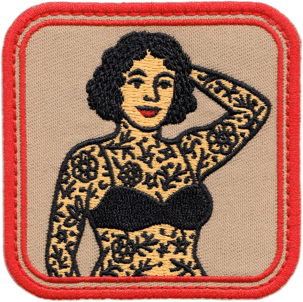 Tattooed Lady Patch