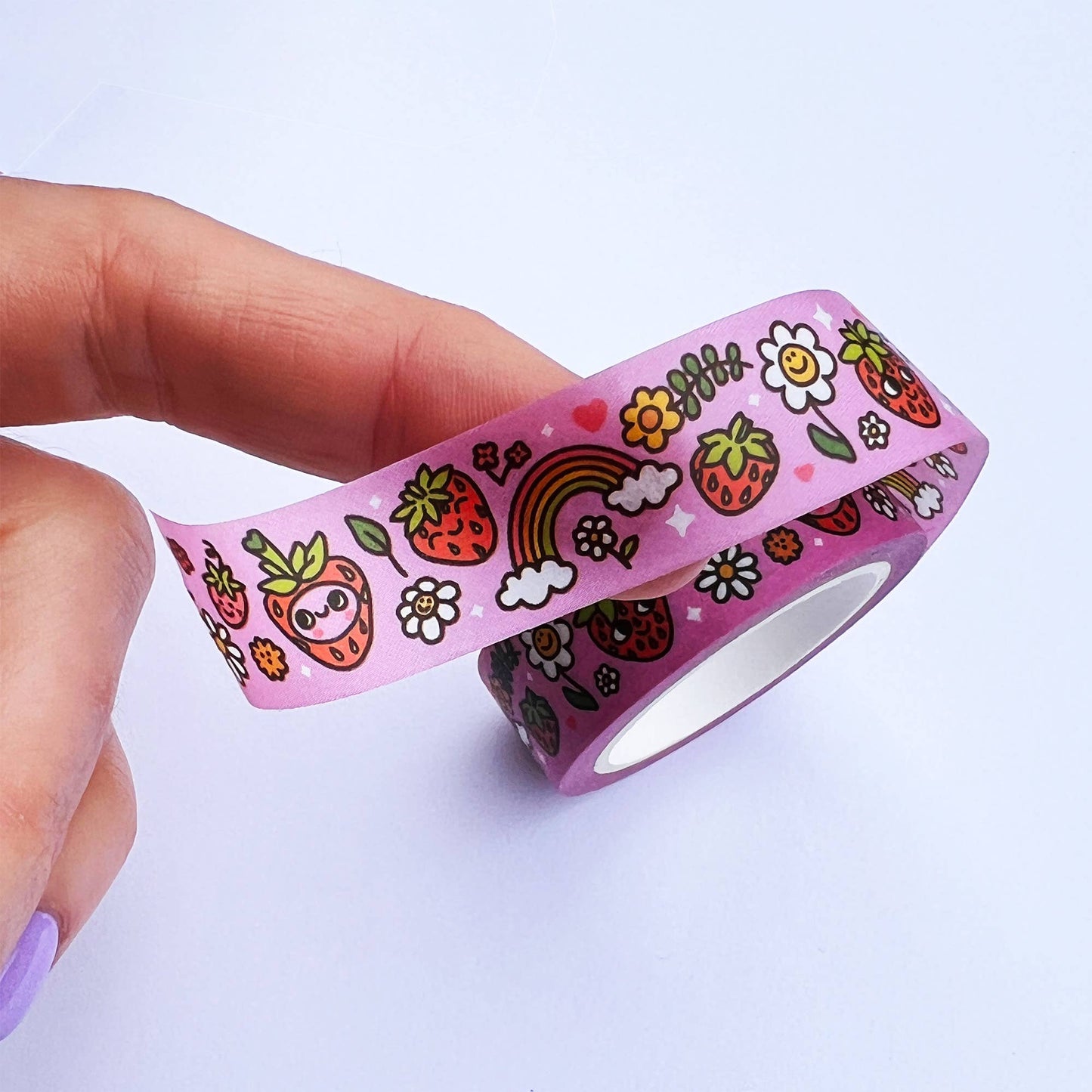 Cute Strawberry Washi Tape