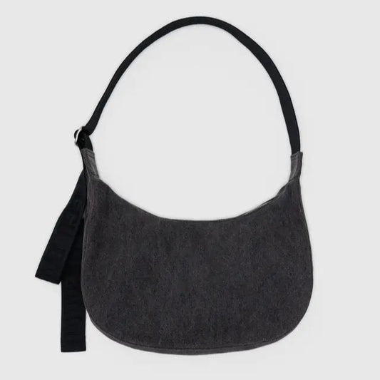 Baggu Medium Denim Crescent Bag