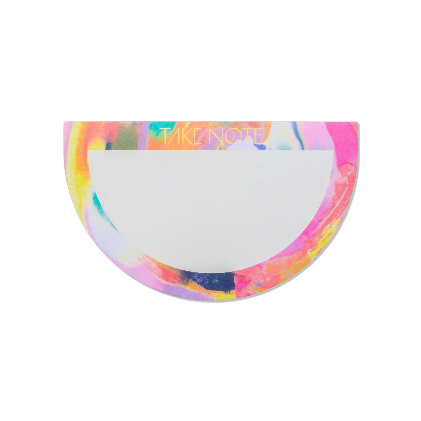 Half Moon Rainbow Notepad