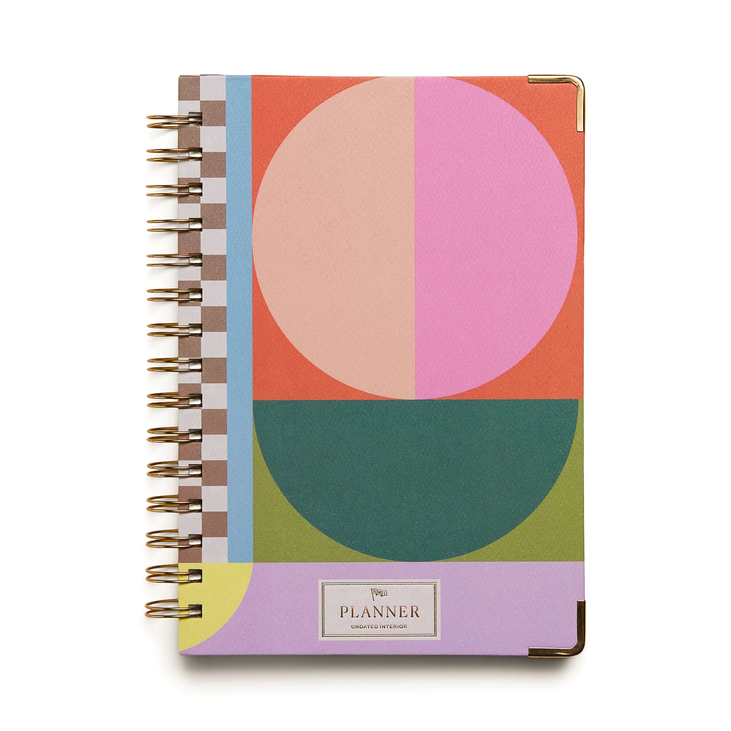 Geo Checks Undated Perpetual Planner