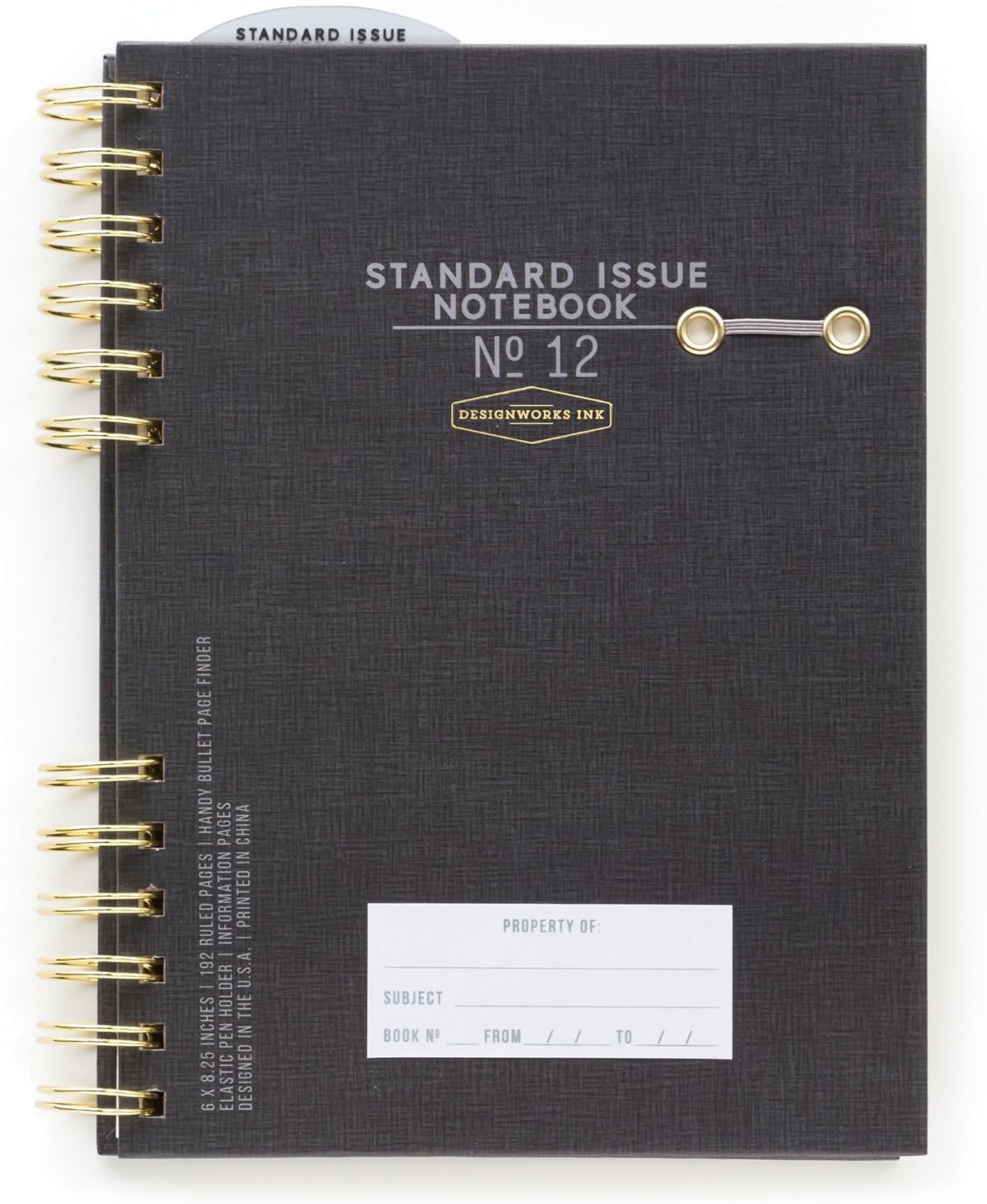 Standard Issue Notebook No.12