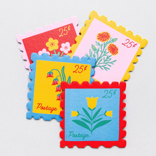 Stamps Coaster Set