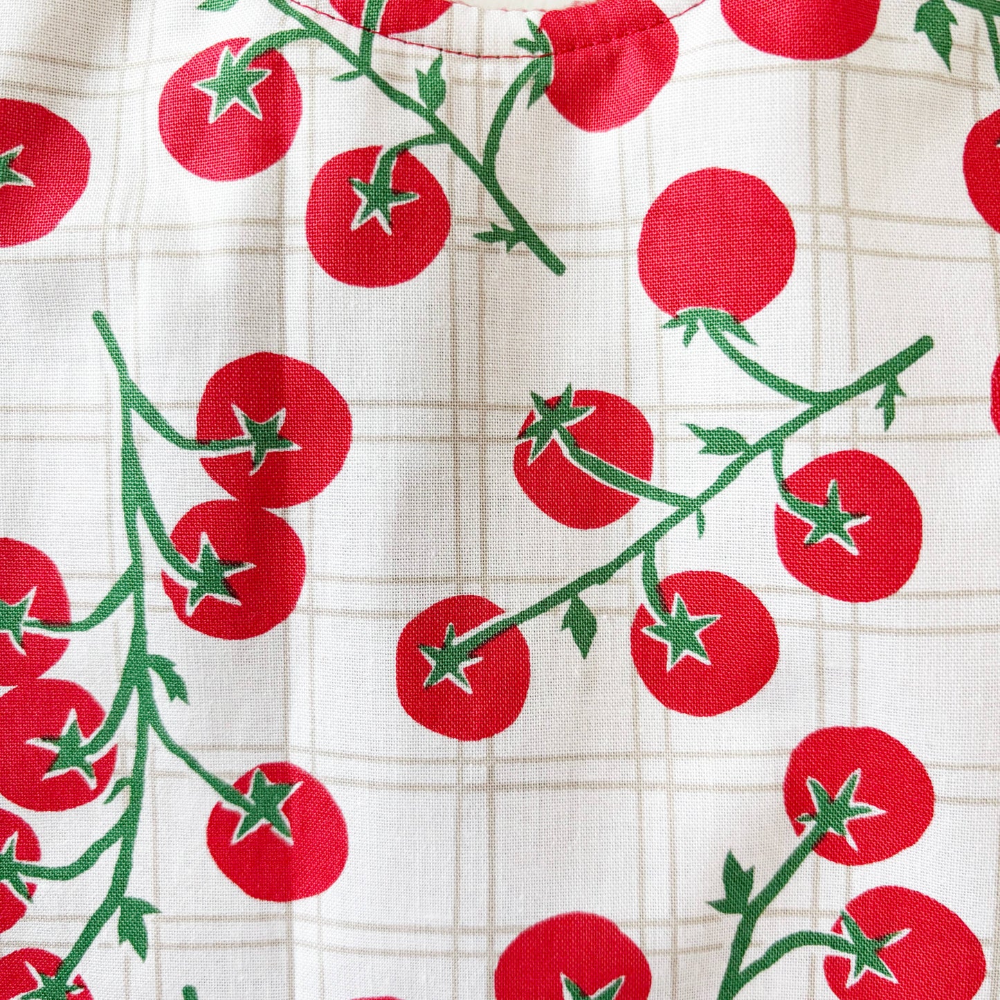 Tomato Cotton Baby Bib