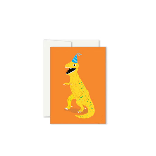 Dinosaur Party mini card