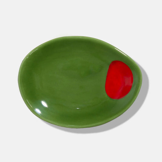 Olive Trinket Tray