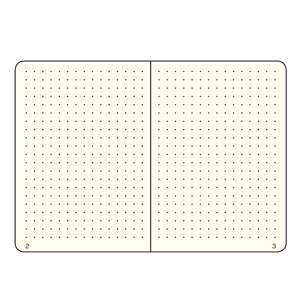 Leuchtturm Medium Notebook: Hardcover, Dotted Pages