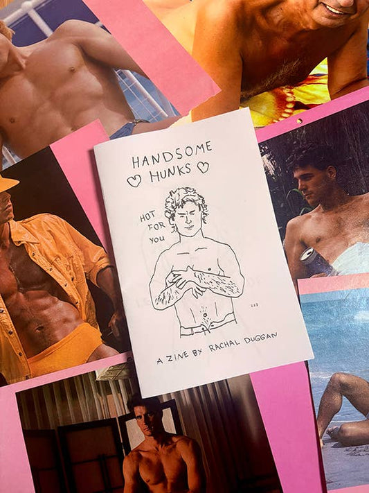 Handsome Hunks Coloring Book and Zine