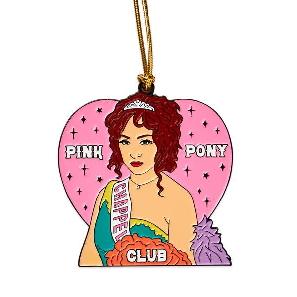 Chappell Roan Pink Pony Club Ornament