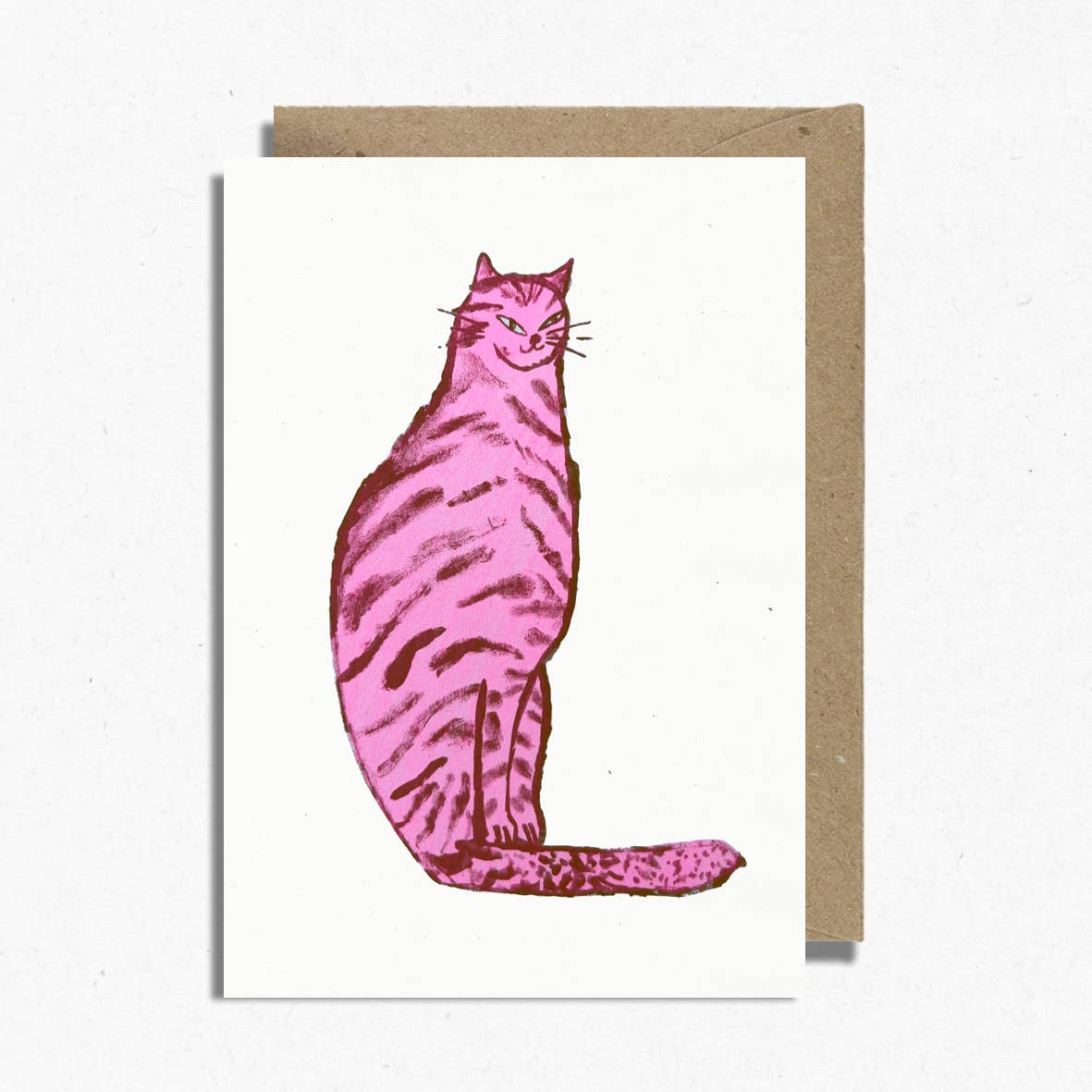 Sneaky Cat card