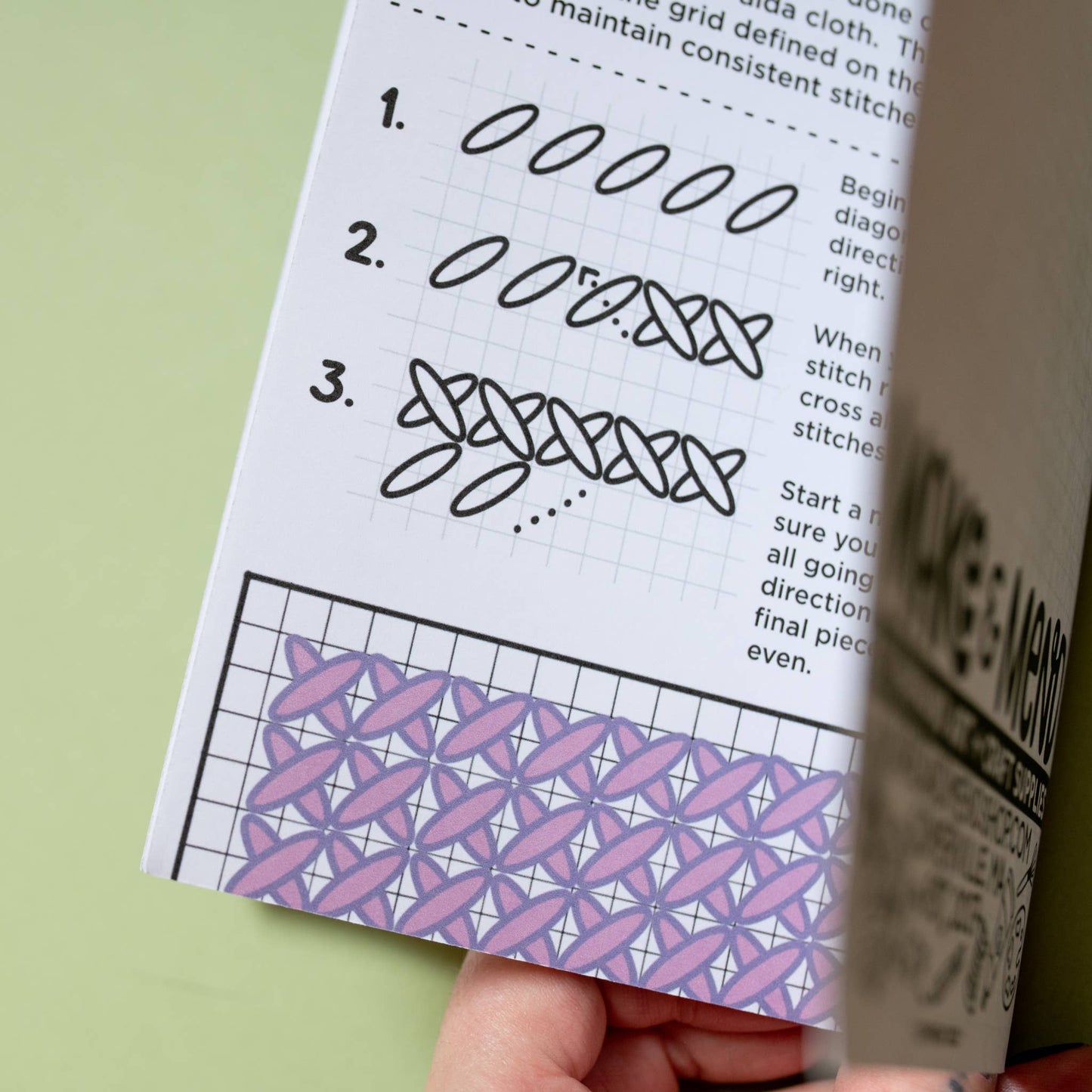 Embroidery + Cross Stitch Basics Guide Zine