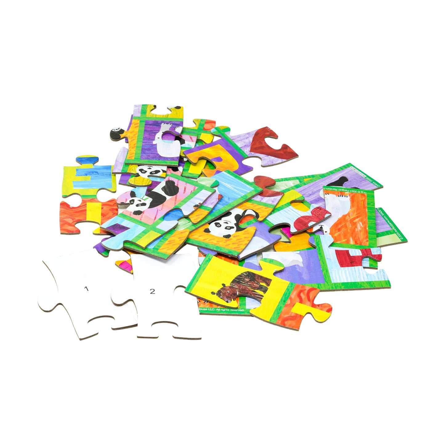 Eric Carle Bears Mix and Match Tin with Puzzle