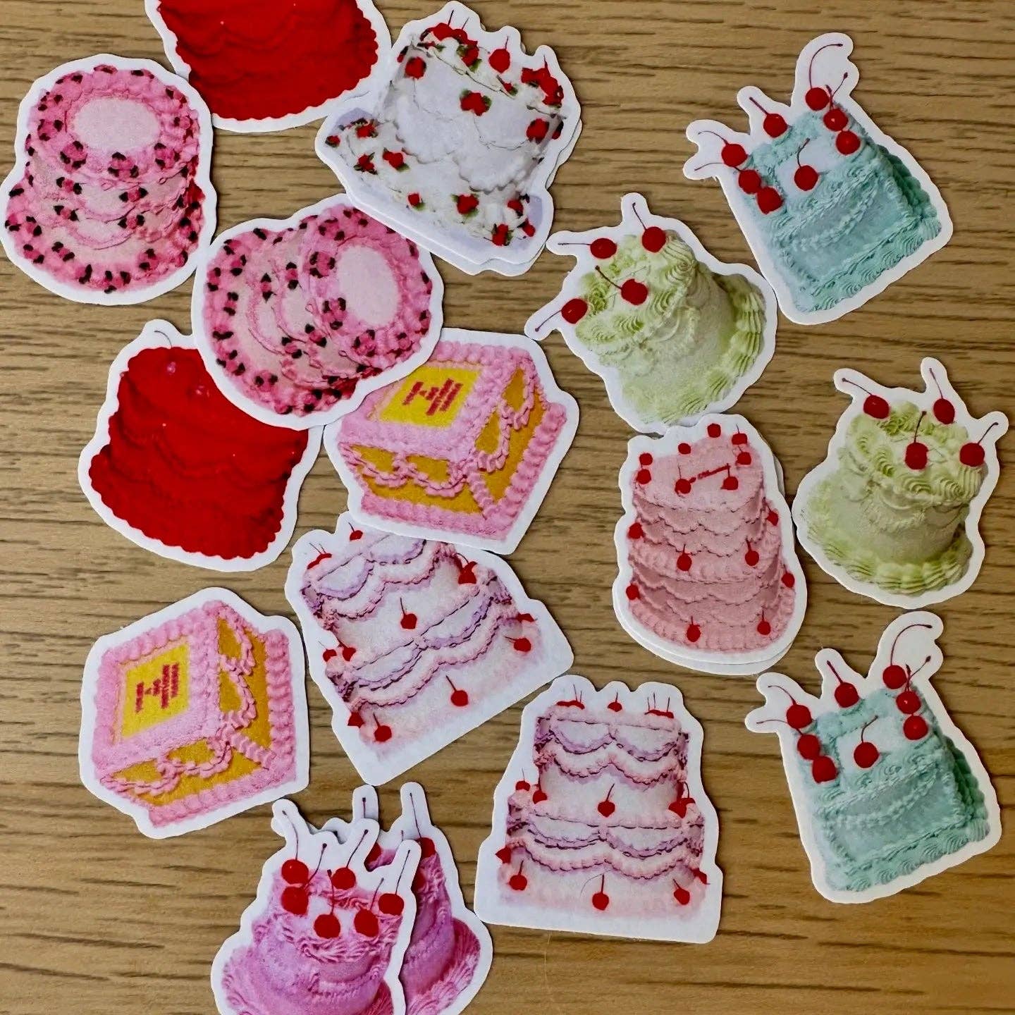 Cakes Washi Flake Stickers 