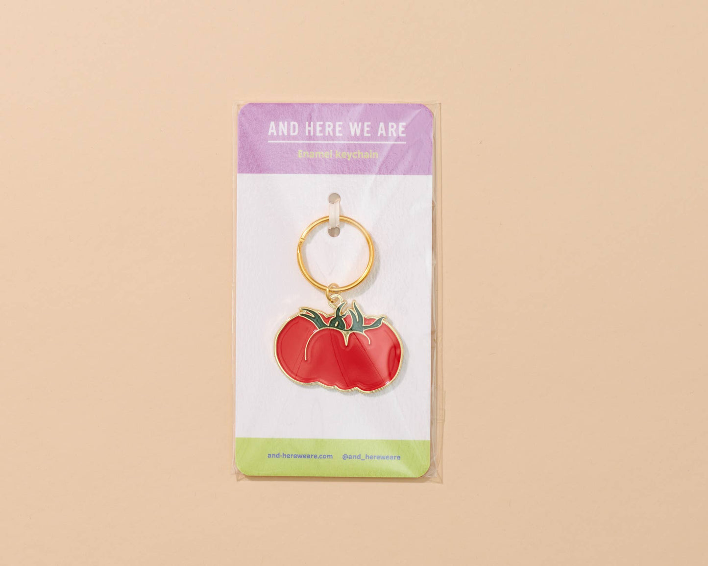 Tomato Keychain