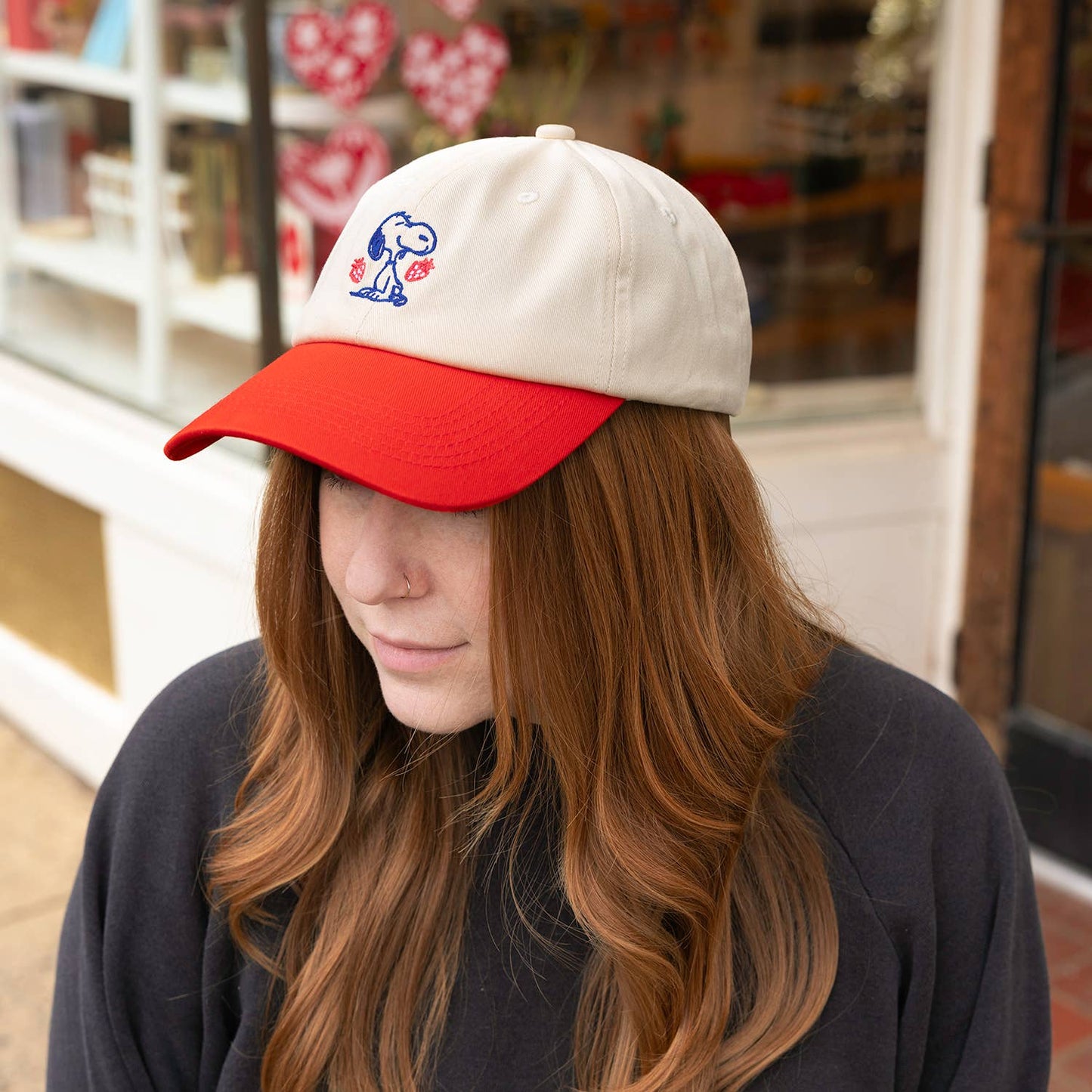 Snoopy Strawberry Hat
