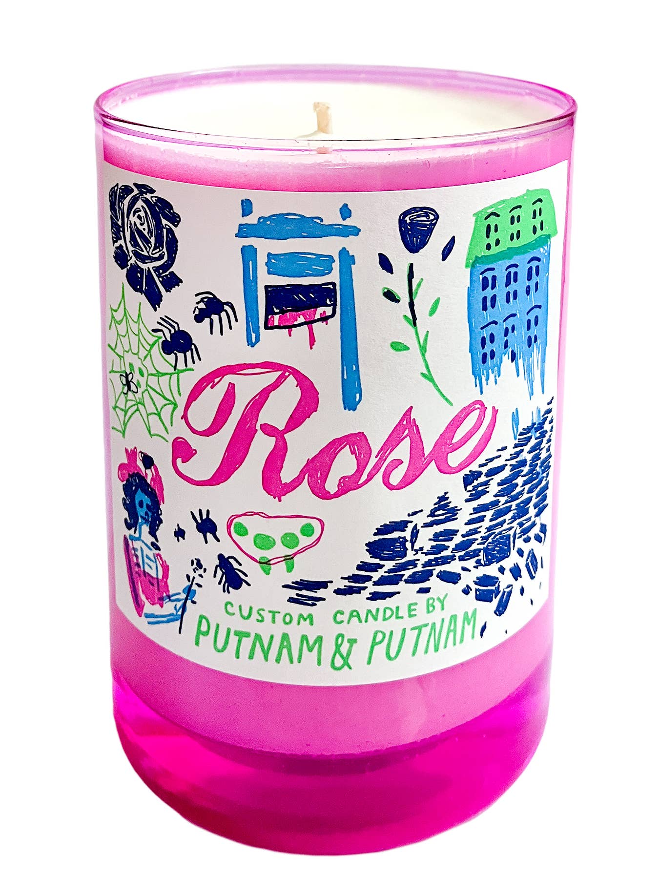 Rose Candle