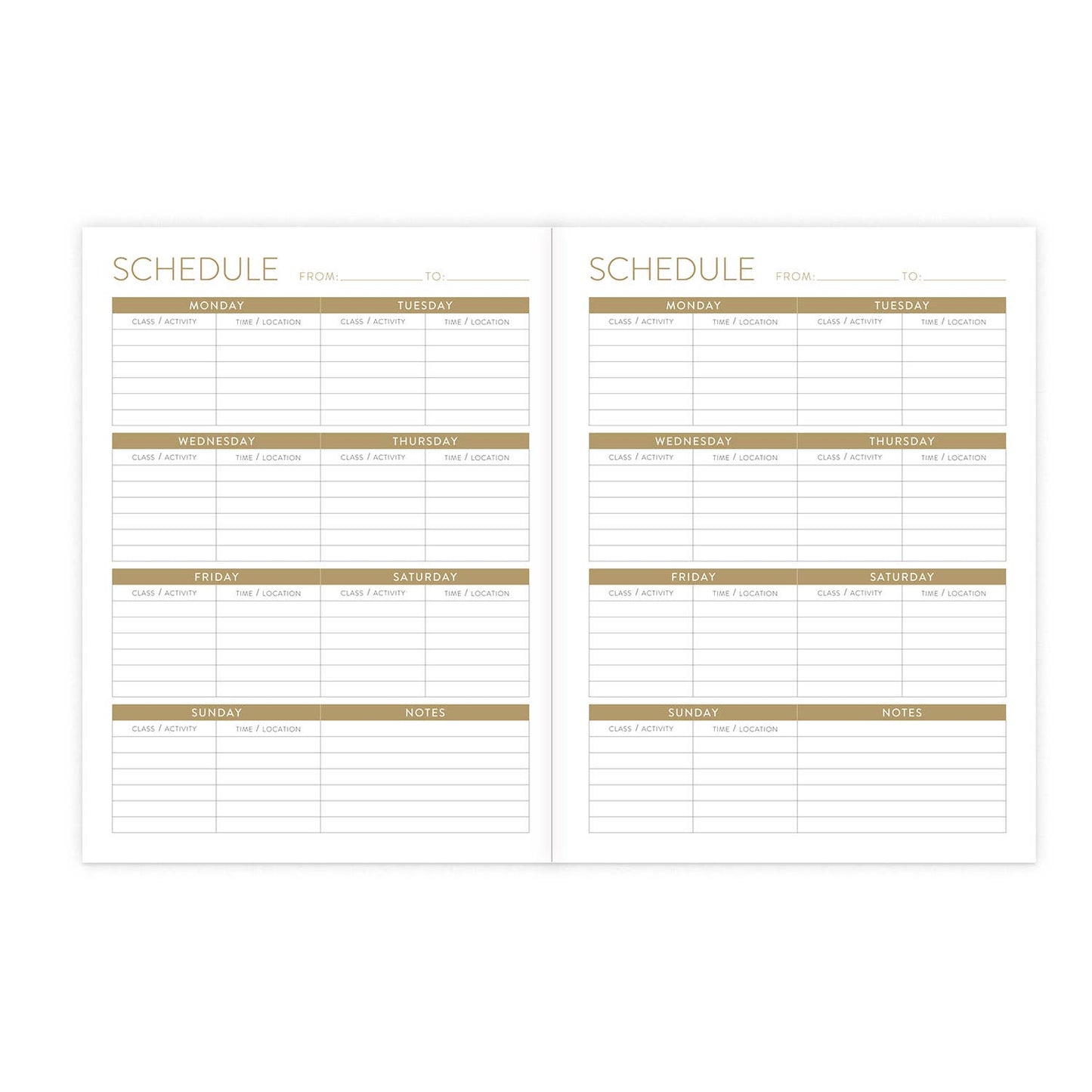 2025-2026 Shrooms On the Go Planner