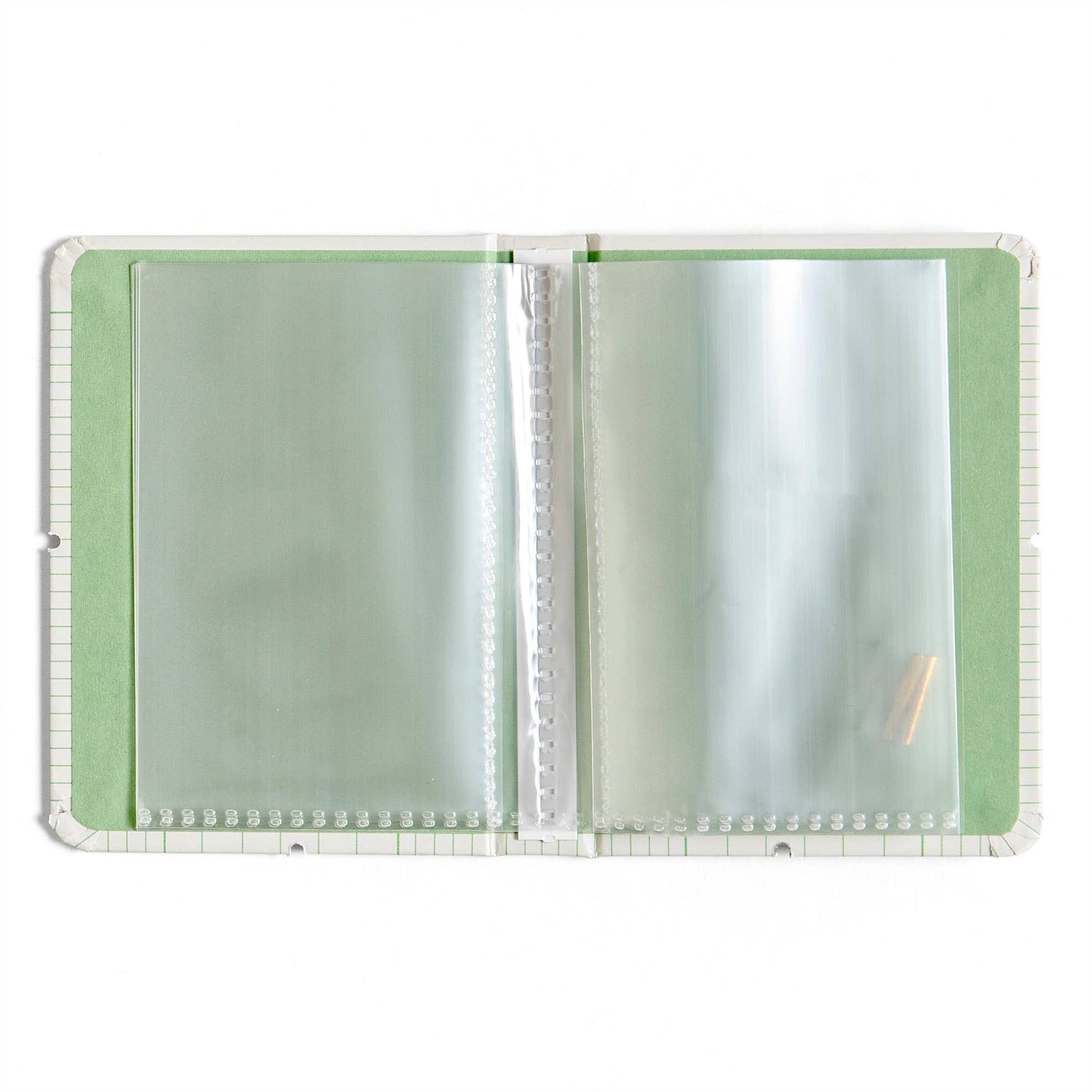 Green Ledger Mini Photo Album