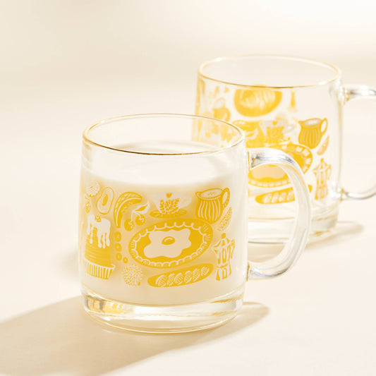 Brunch Glass Coffee Mug