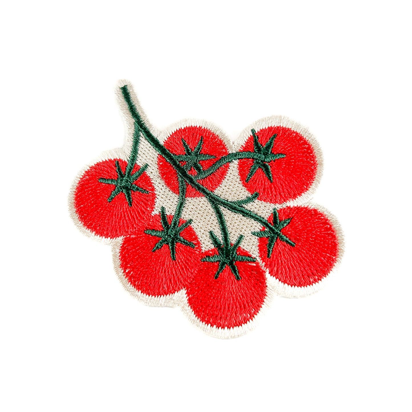 Tomato Vine Embroidered Patch