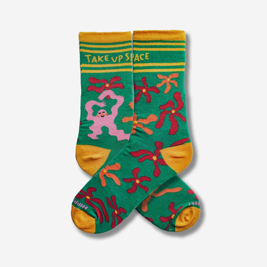 Take Up Space Crew Socks