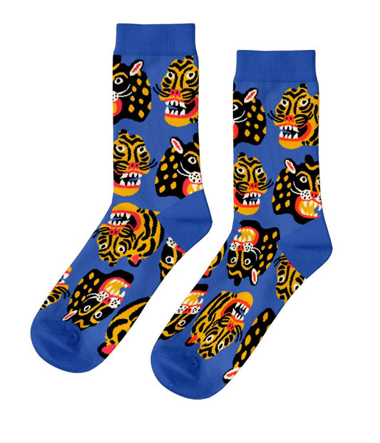 Wild Cats Large Crew Socks