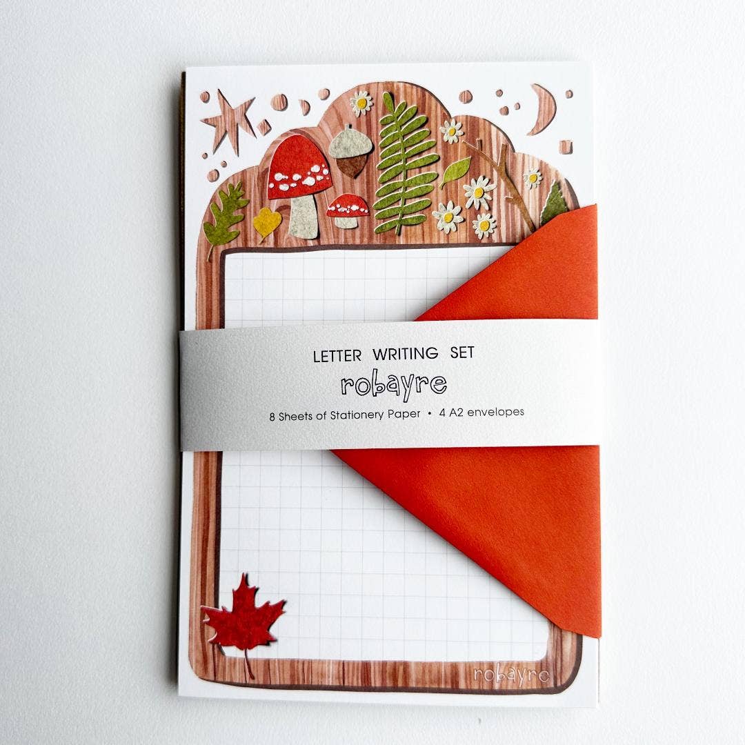 Woodland Stationery Set